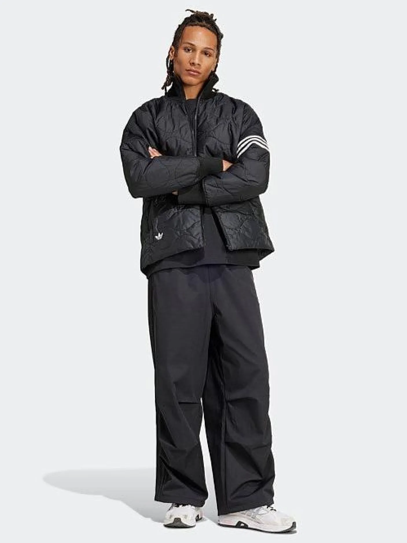 adidas Originals Puffers|Jackets & Vests-Neuclassic Quilted Puffer