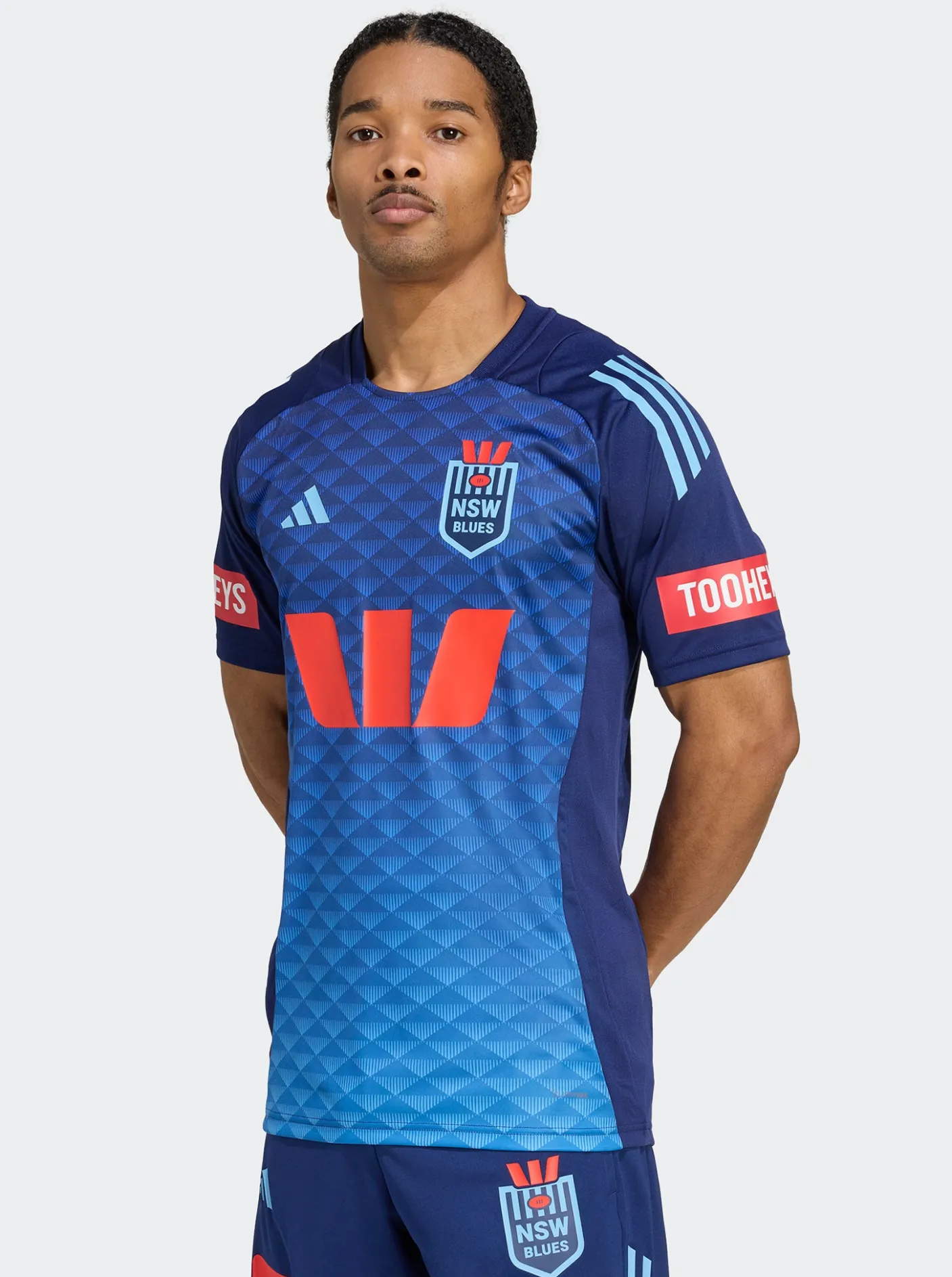 adidas New South Wales Blues|Performance-New South Wales Performance Tee