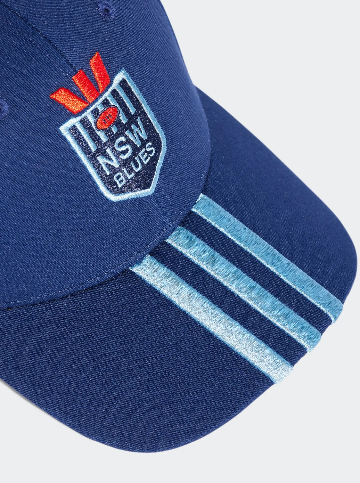 adidas New South Wales Blues|Caps & Hats-New South Wales 3-Stripes Baseball Cap