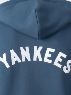 Majestic Hoodies & Crews-New York Yankees FZ Boxy Hoody