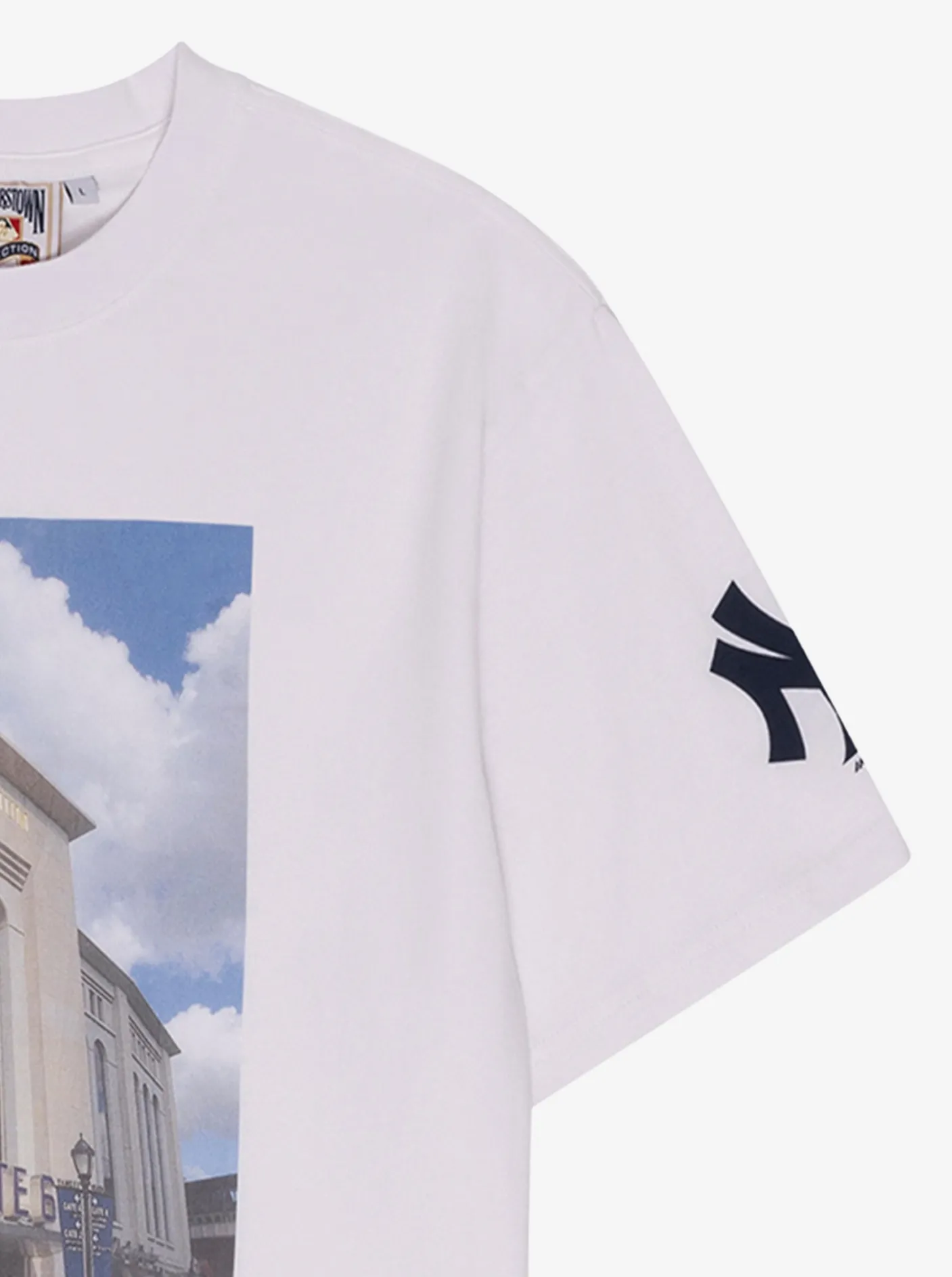 Majestic Tees & Singlets-New York Yankees Stadium Tee