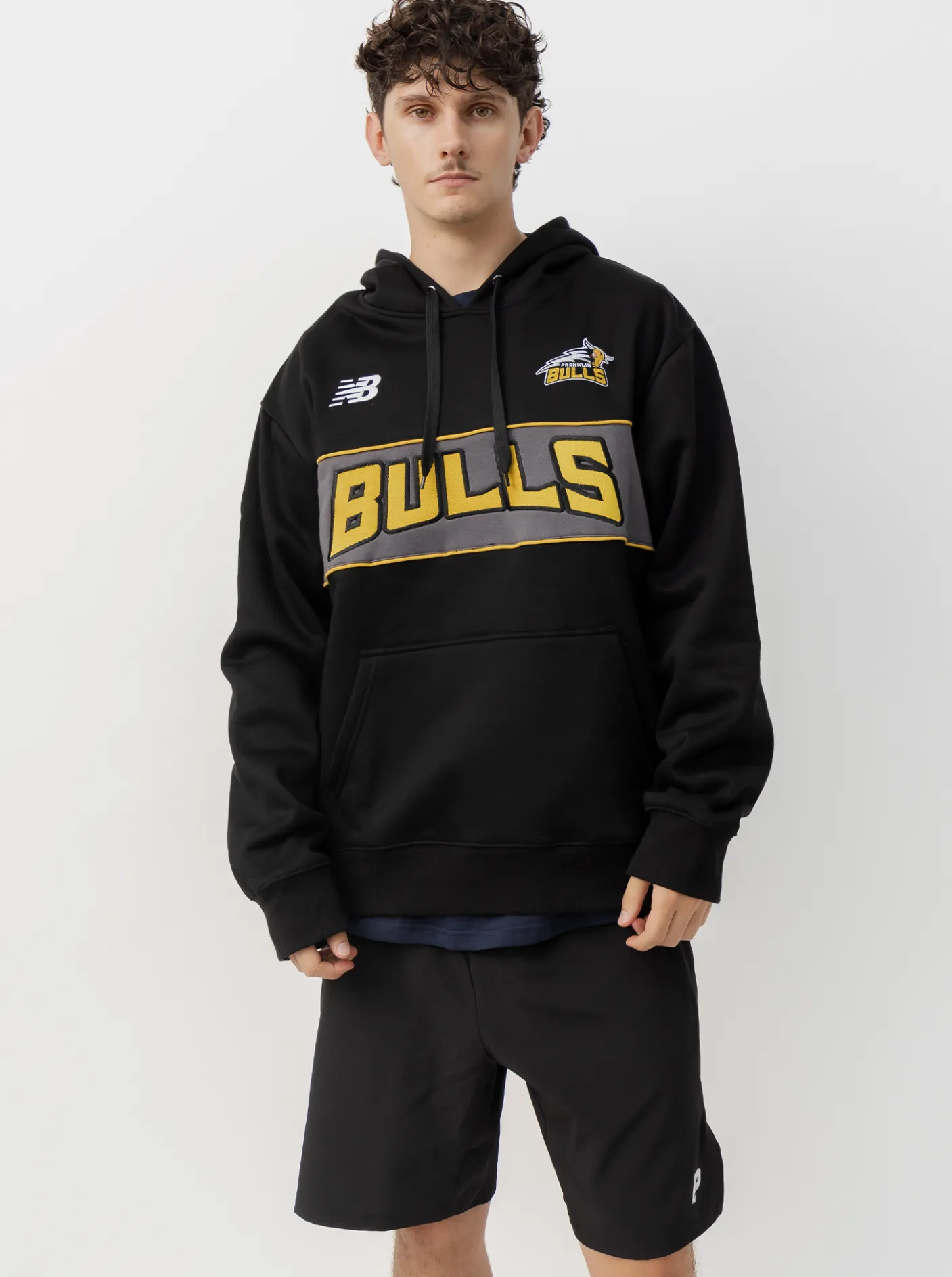 NZBL Hoodies & Crews-NZNBL Franklin Bulls Hoodie Mens