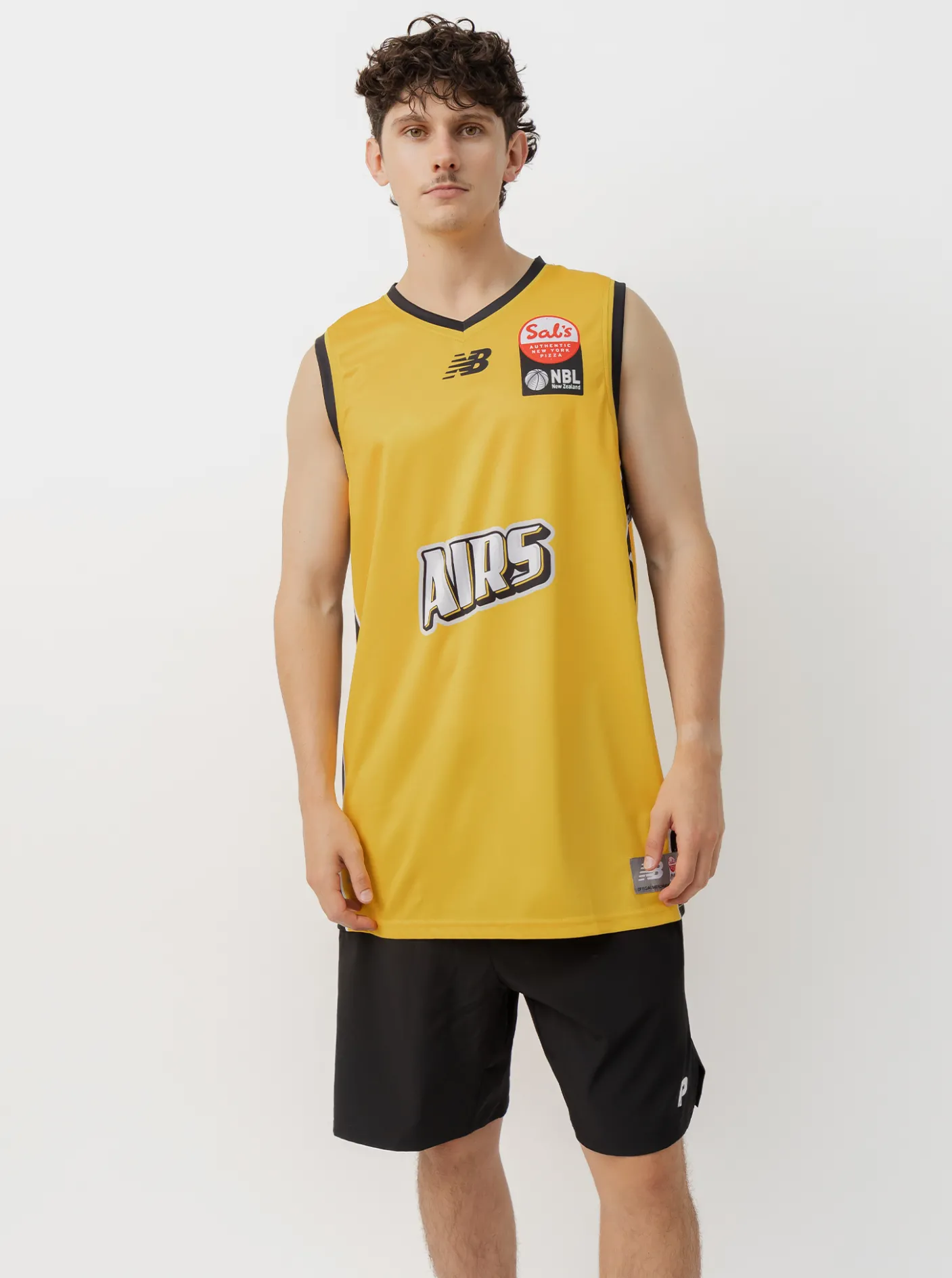 NZBL Tees & Singlets-NZNBL Taranaki Airs Home Singlet Mens