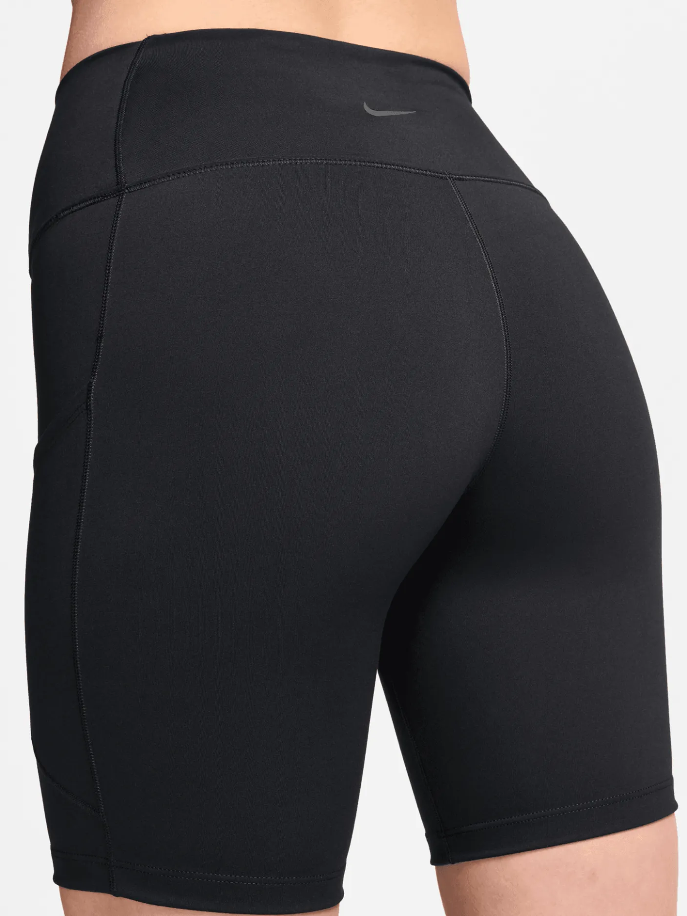 Women Nike Performance|Shorts-One High-Waisted 8'' Biker Shorts with Pockets