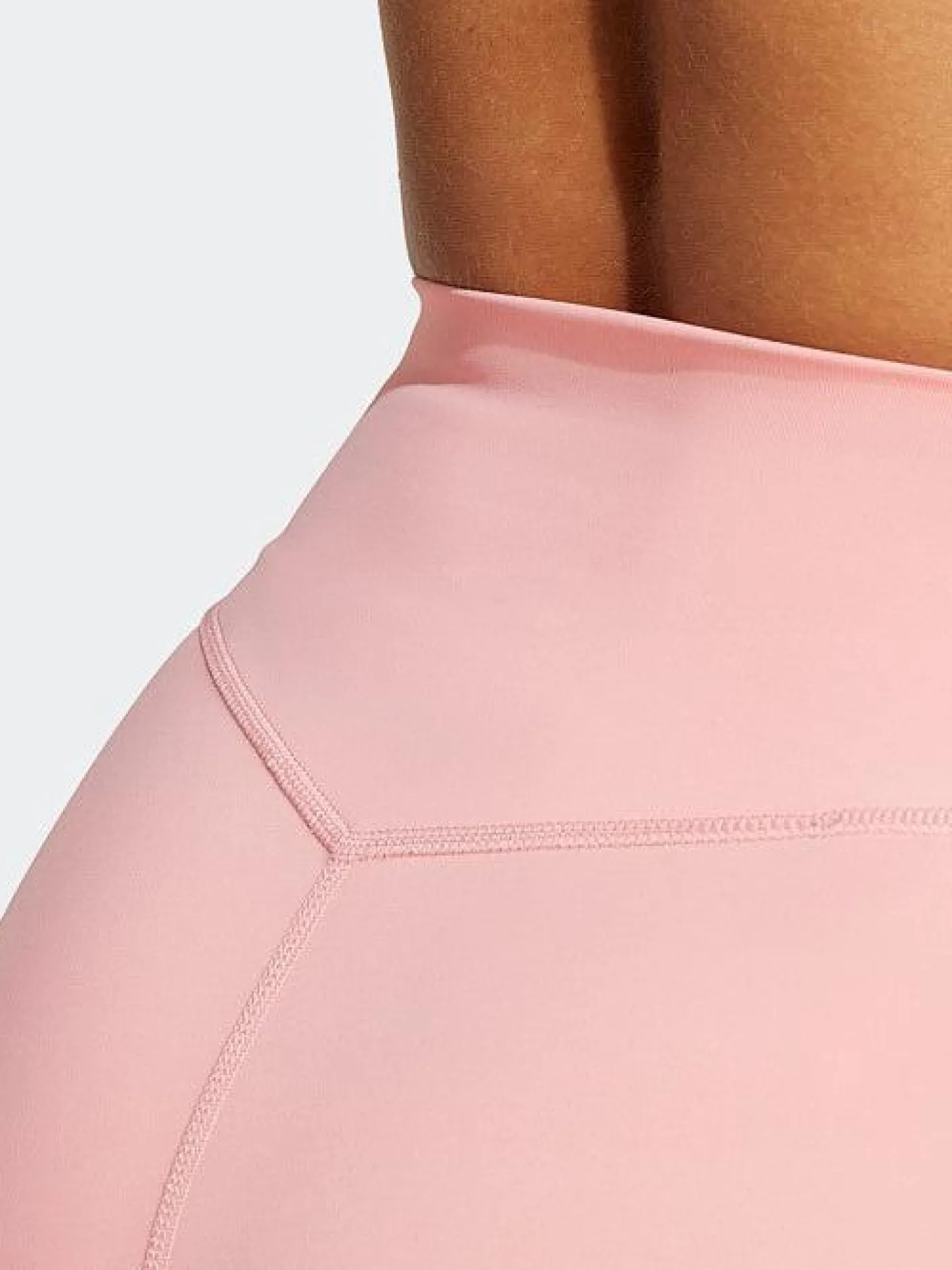 Women adidas Shorts-Optime 4" Raw-Cut-Hem Short Leggings