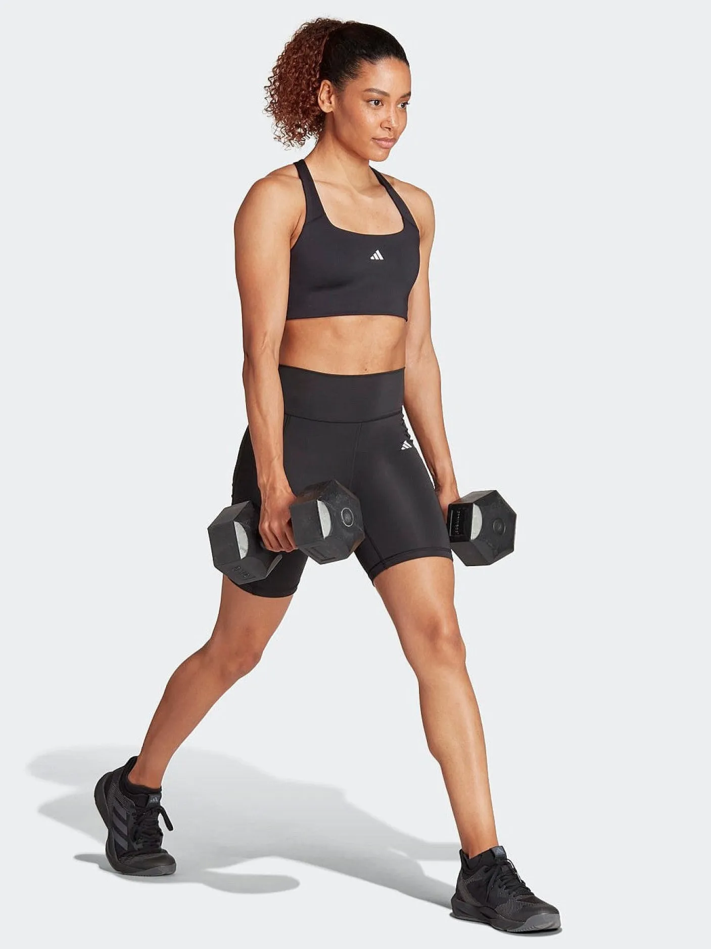Women adidas Shorts-Optime Stash 7" Tights