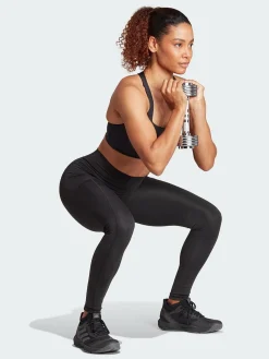 Women adidas Performance|Tights-Optime Stash High-Rise 7/8 Leggings