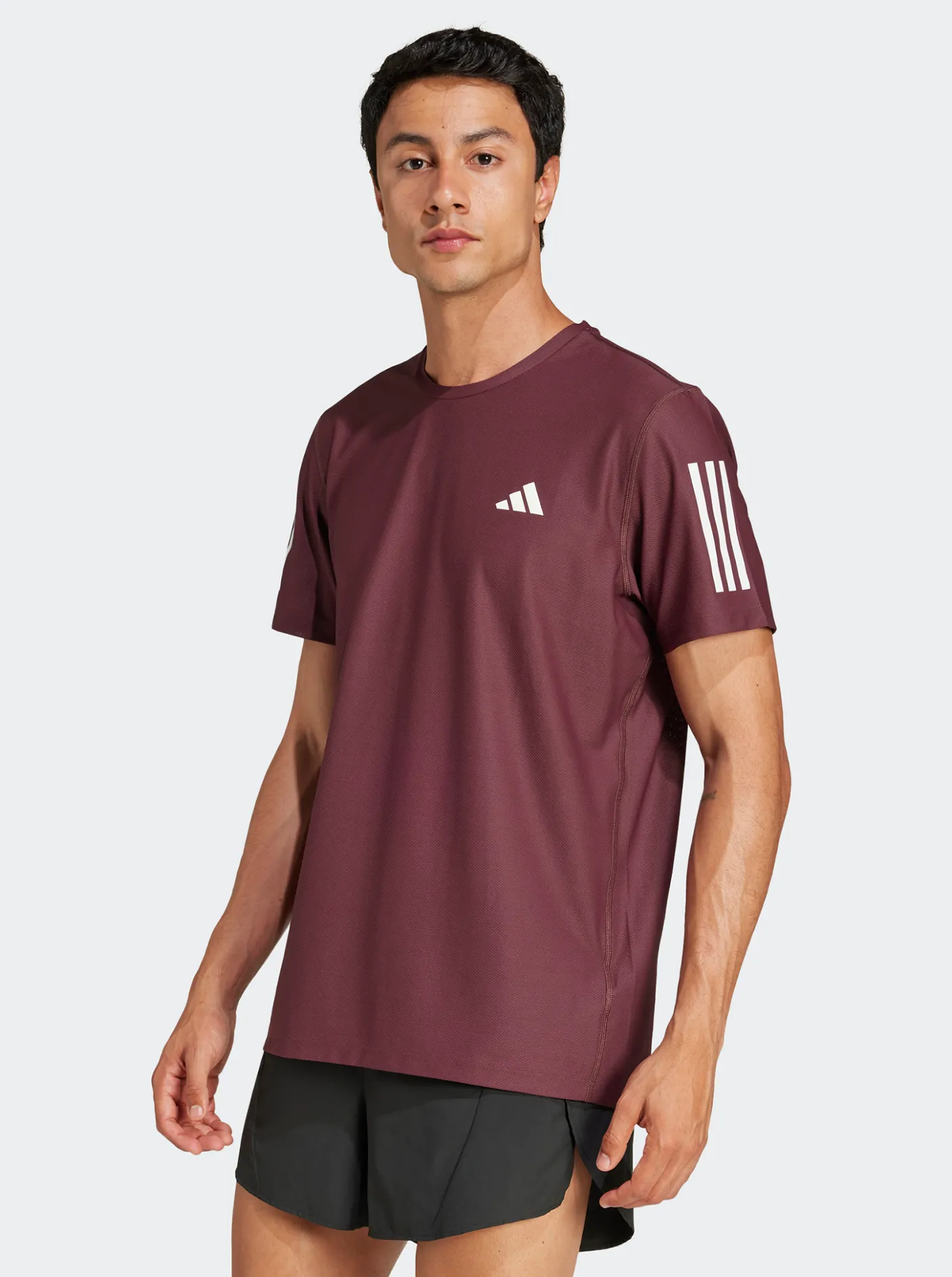 adidas Performance|Tees & Singlets-Own the Run Badge of Sport Tee