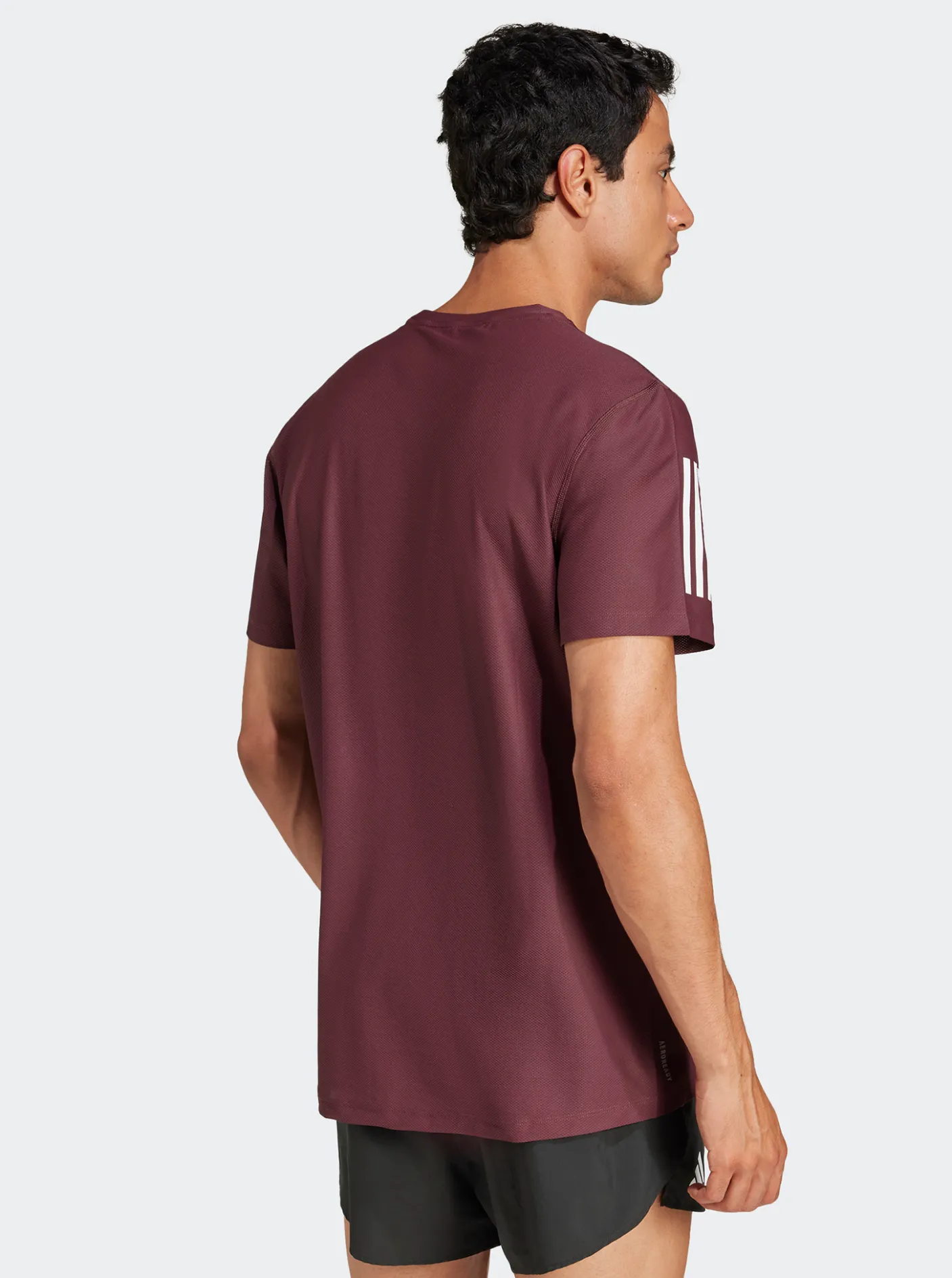 adidas Performance|Tees & Singlets-Own the Run Badge of Sport Tee