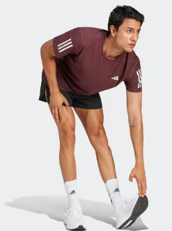 adidas Performance|Tees & Singlets-Own the Run Badge of Sport Tee