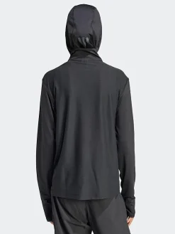 Women adidas Jackets & Vests|Hoodies & Crews-Own The Run Half-Zip Jacket