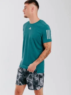 adidas Running|Performance-Own the Run Heather Tee
