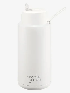 Frank Green Water Bottles-34oz Ceramic Reusable Bottle Cloud