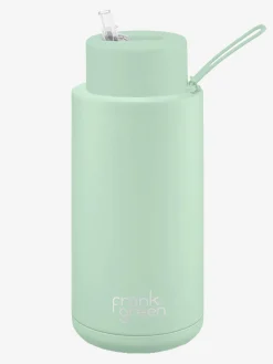 Frank Green Water Bottles-34oz Ceramic Reusable Bottle Mint Gelato