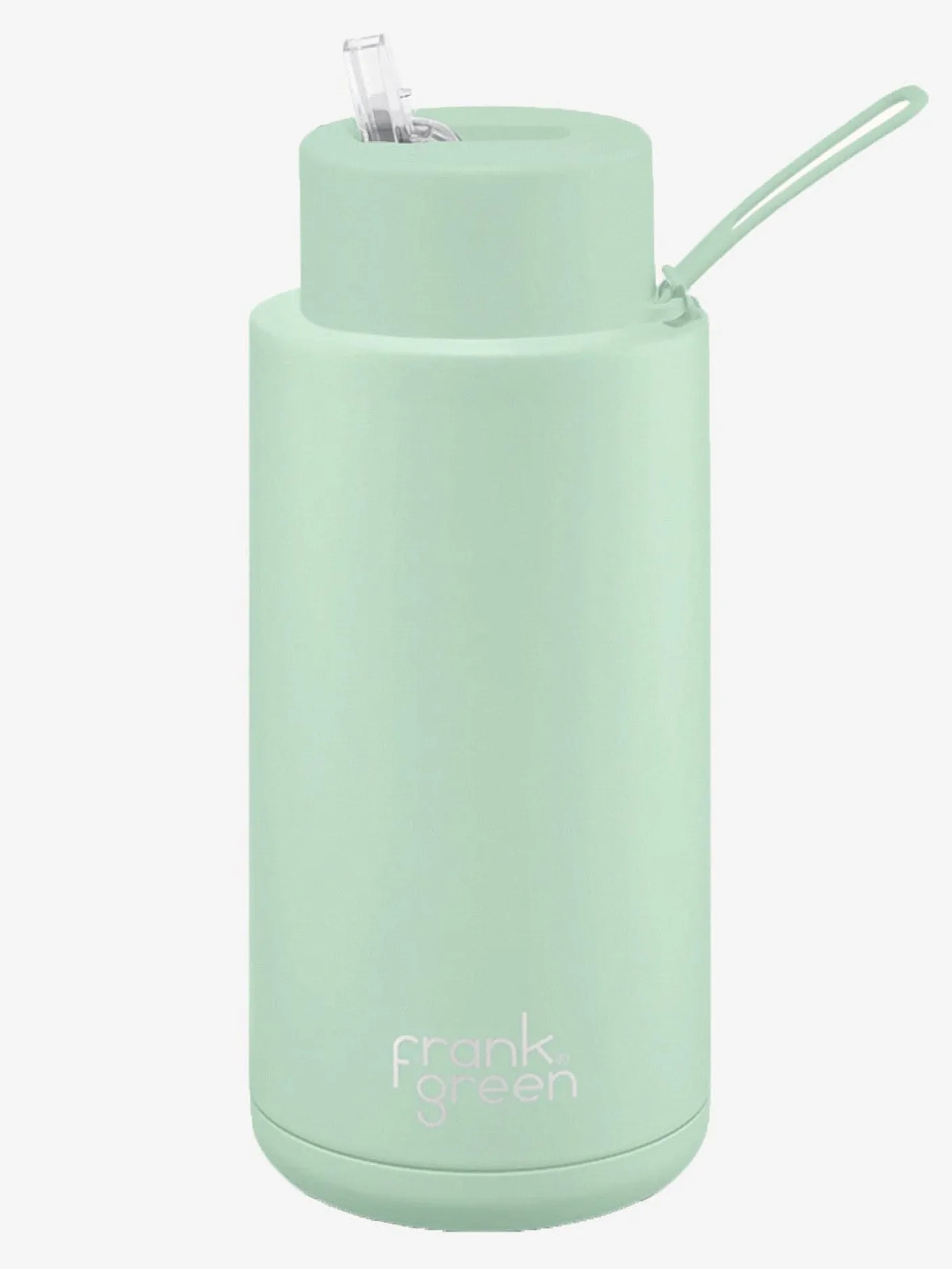 Frank Green Water Bottles-34oz Ceramic Reusable Bottle Mint Gelato