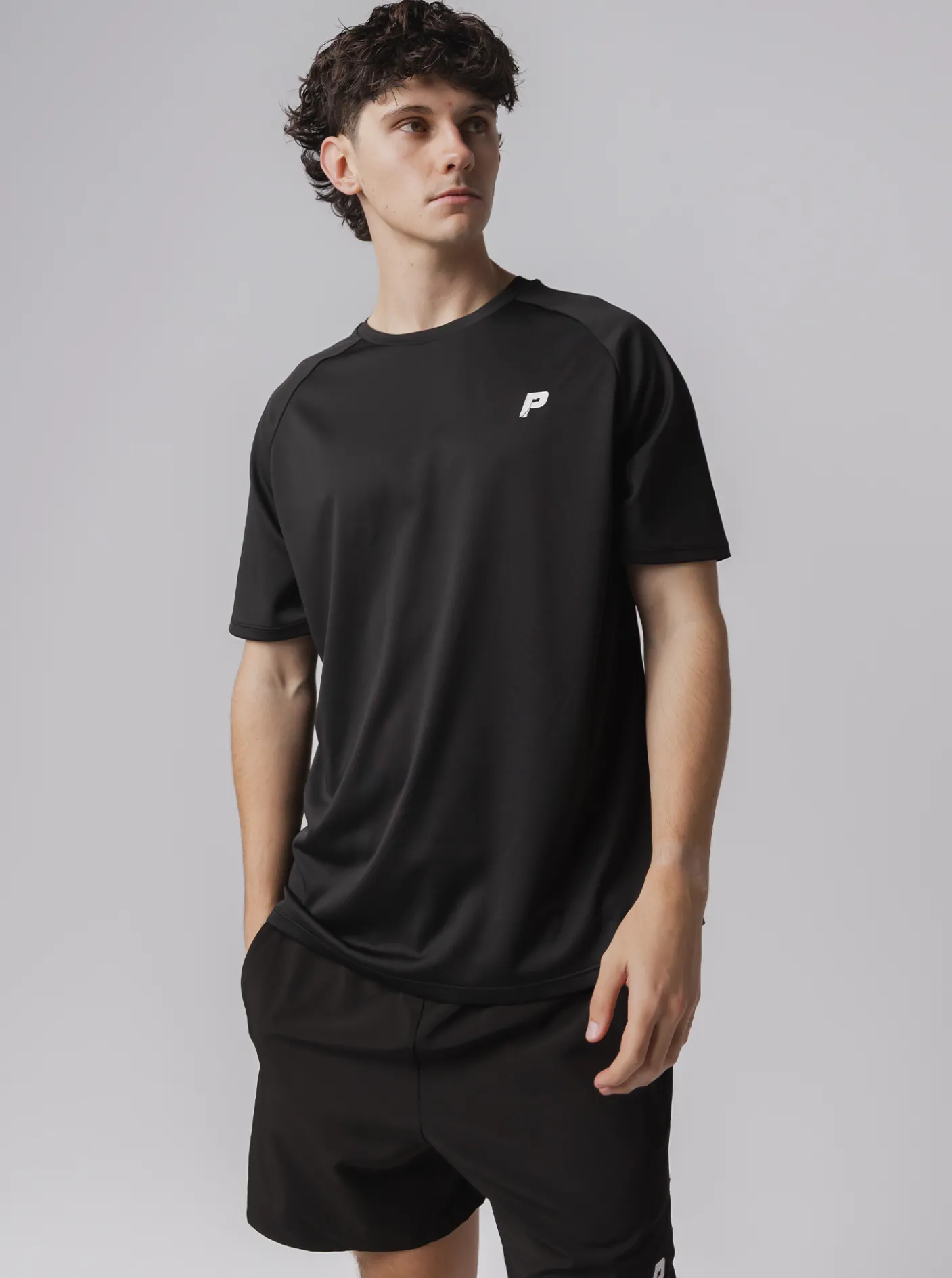 Pursuit of Happiness Training|Performance-Performance Tee in Black