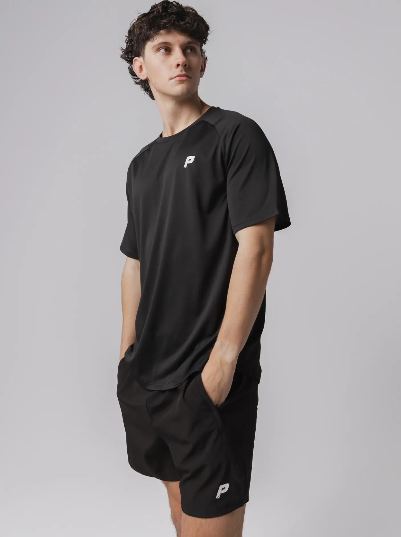Pursuit of Happiness Training|Performance-Performance Tee in Black