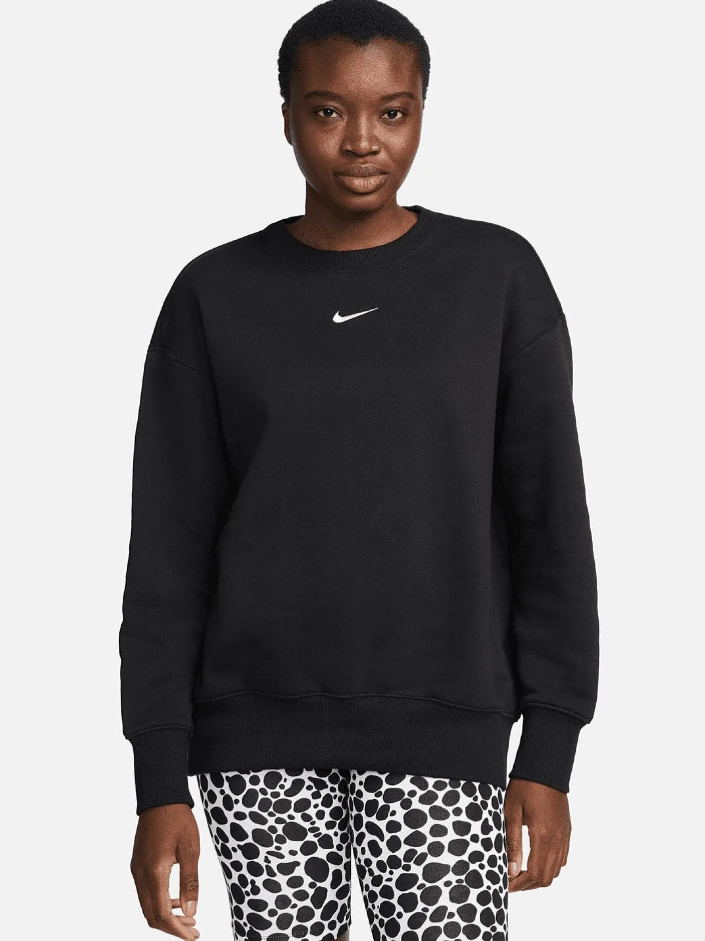 Women Nike Hoodies & Crews-Phoenix Fleece Oversized Crew