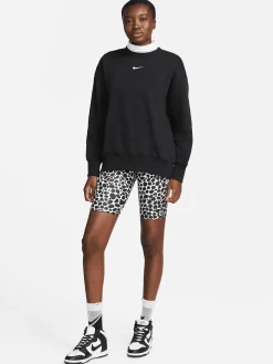 Women Nike Hoodies & Crews-Phoenix Fleece Oversized Crew