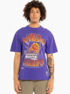 Mitchell & Ness Tees & Singlets-Phoenix Suns Bust Out Tee