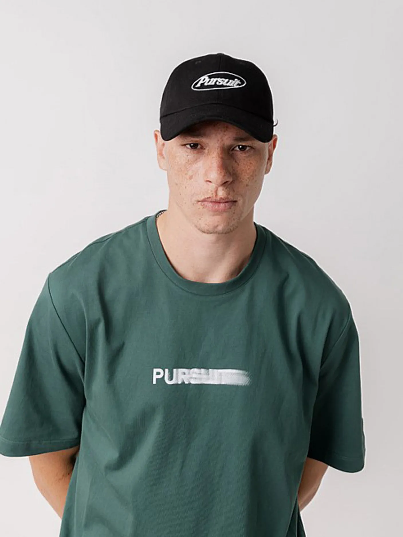 Pursuit of Happiness Caps & Hats-Plate Logo Cap in Black