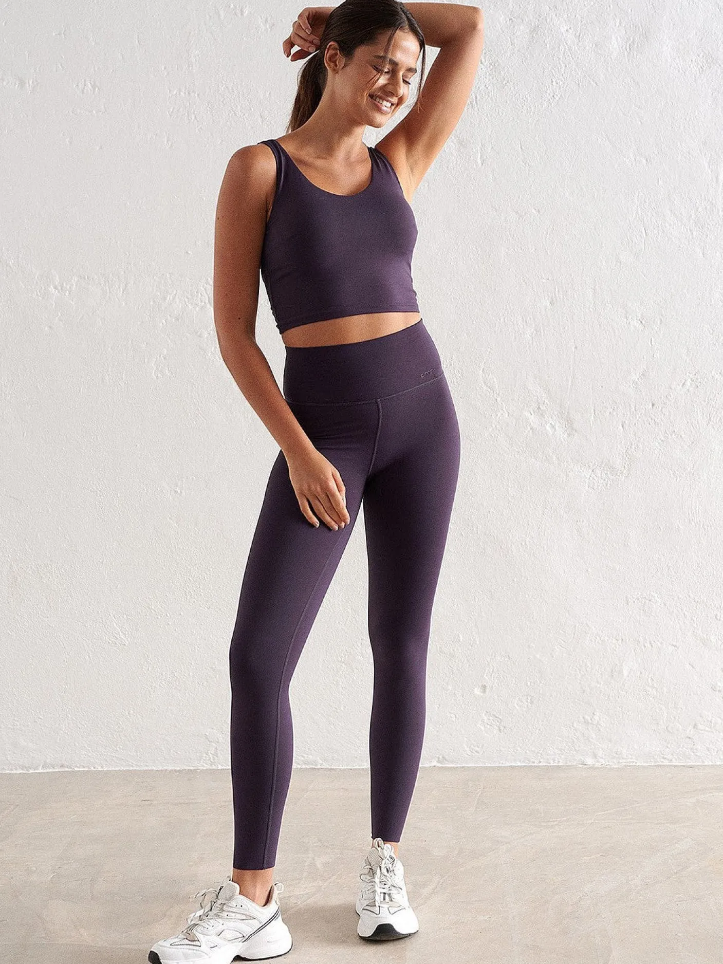 Women Aimn Sports Bras-Plum Sense Bralette