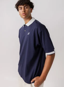 Pursuit of Happiness Polos & Shirts-Polo Shirt in Navy