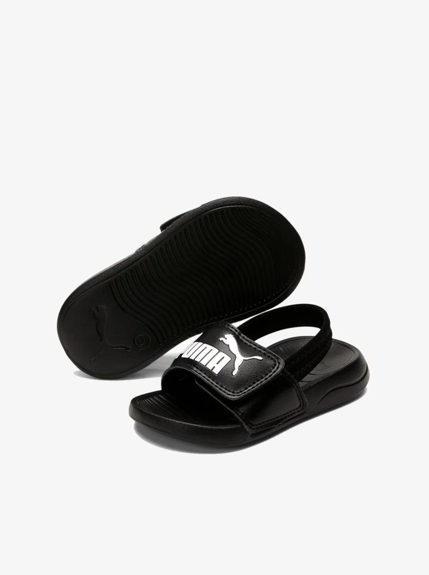 Kids Puma Slides-Popcat 20 Backstrap Infants