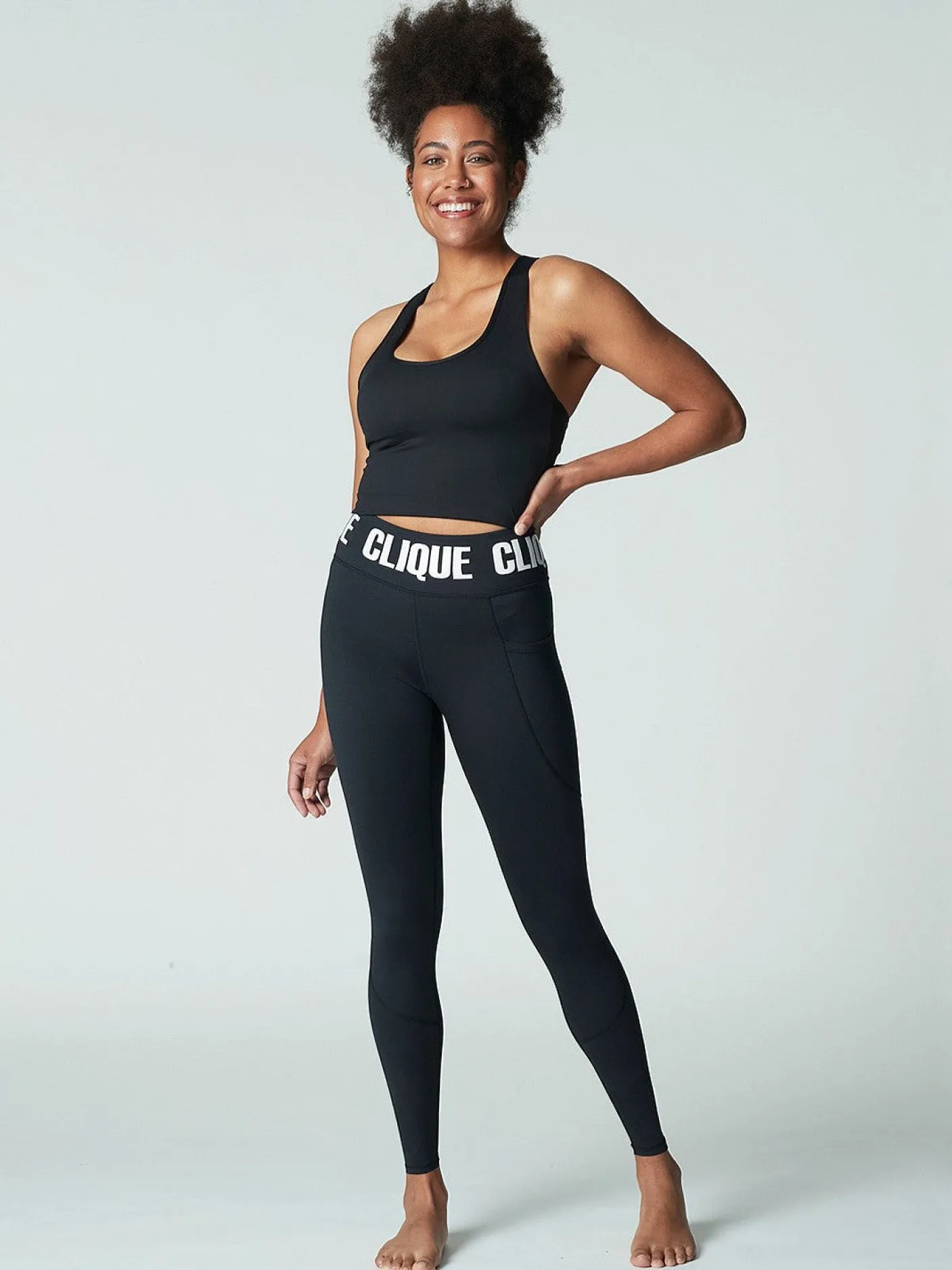 Women Clique Training|Tights-Power Full-Length Tight