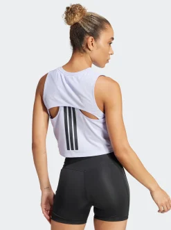 Women adidas Performance-Power 3-Stripes Boxy Tank Top