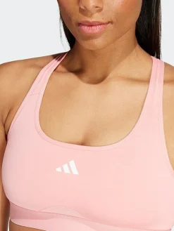 Women adidas Sports Bras-Powerreact Training Medium-Support Bra
