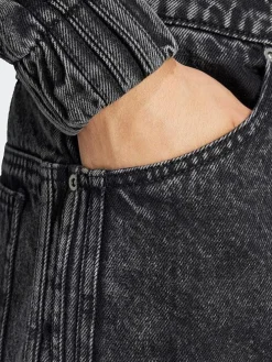 Women adidas Originals Pants & Sweats-Premium Essentials Wide Leg Denim Jeans