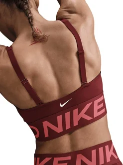 Women Nike Performance|Sports Bras-Pro Indy Plunge Medium-Support Padded Sports Bra
