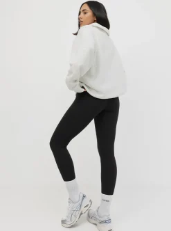 Women Taylor Sport Performance|Hoodies & Crews-Quarter Zip In Cloud