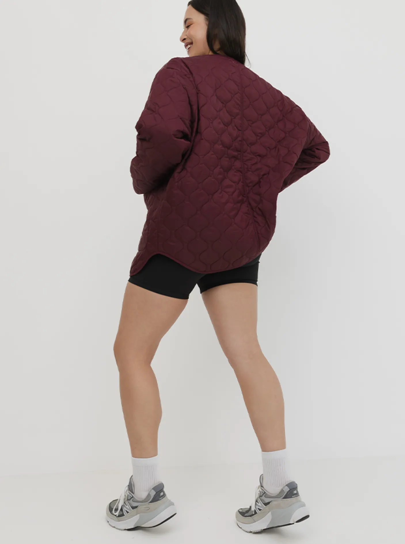 Women Taylor Sport Jackets|Jackets & Vests-Quilted Jacket In Mulberry