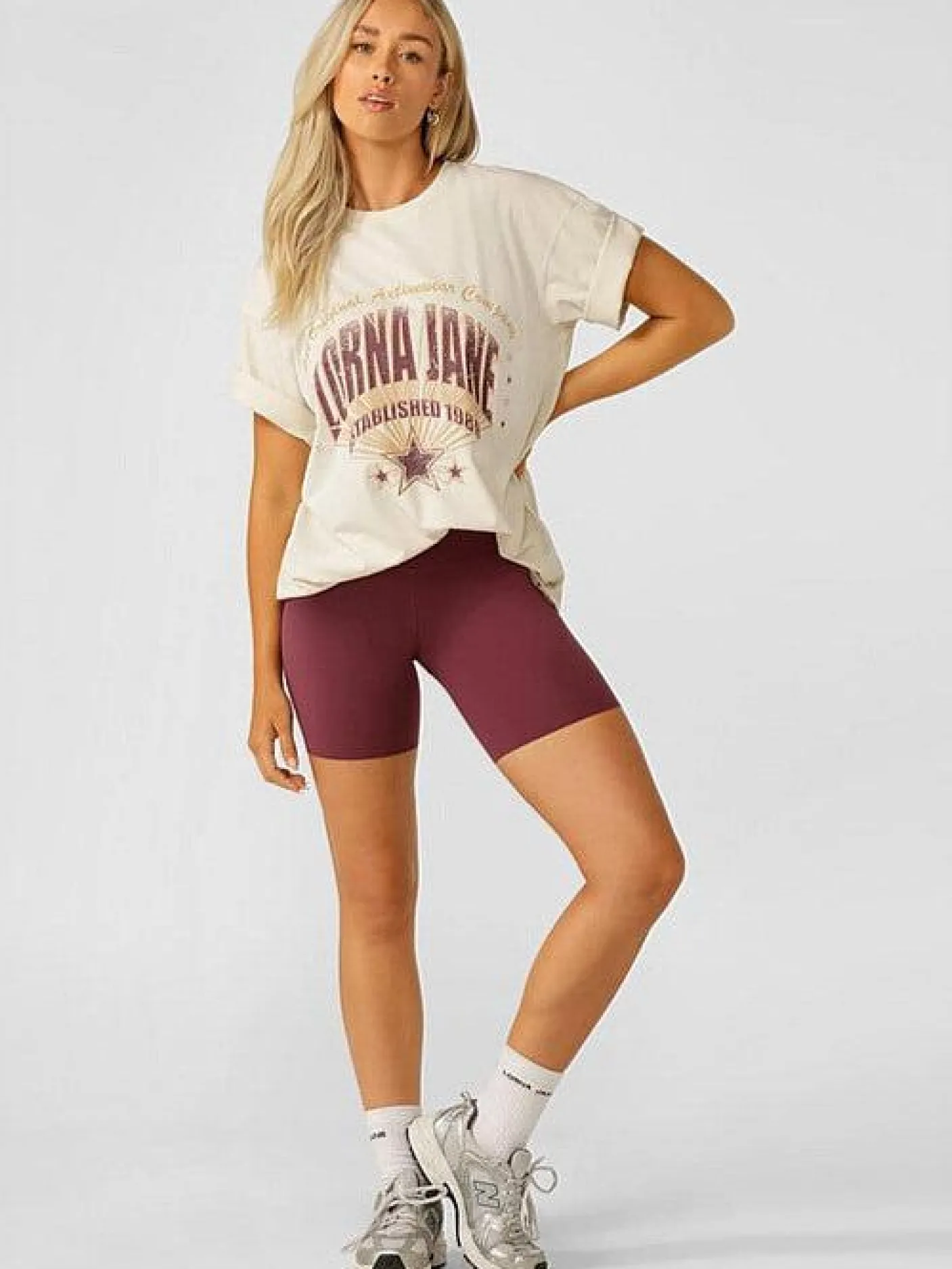 Women Lorna Jane Tees & Tanks-Reach For The Stars Boyfriend Tee