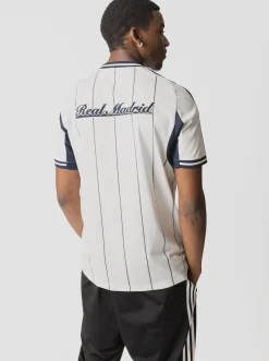 adidas Originals Tees & Singlets-Real Madrid Baseball Shirt