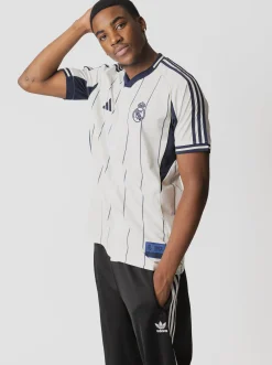 adidas Originals Tees & Singlets-Real Madrid Baseball Shirt