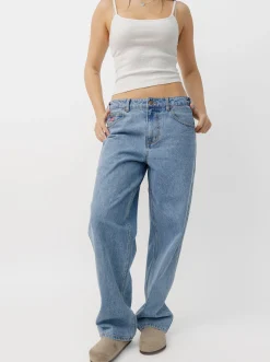 LAV Pants|Pants-Relaxed Denim Jeans