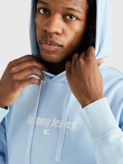 Tommy Hilfiger Hoodies & Crews-Relaxed Washed Linear Sweatshirt