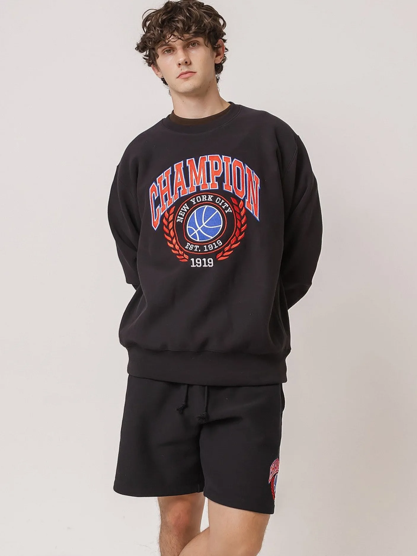 Champion Hoodies & Crews-Reverse Weave Field Basketball Crewneck