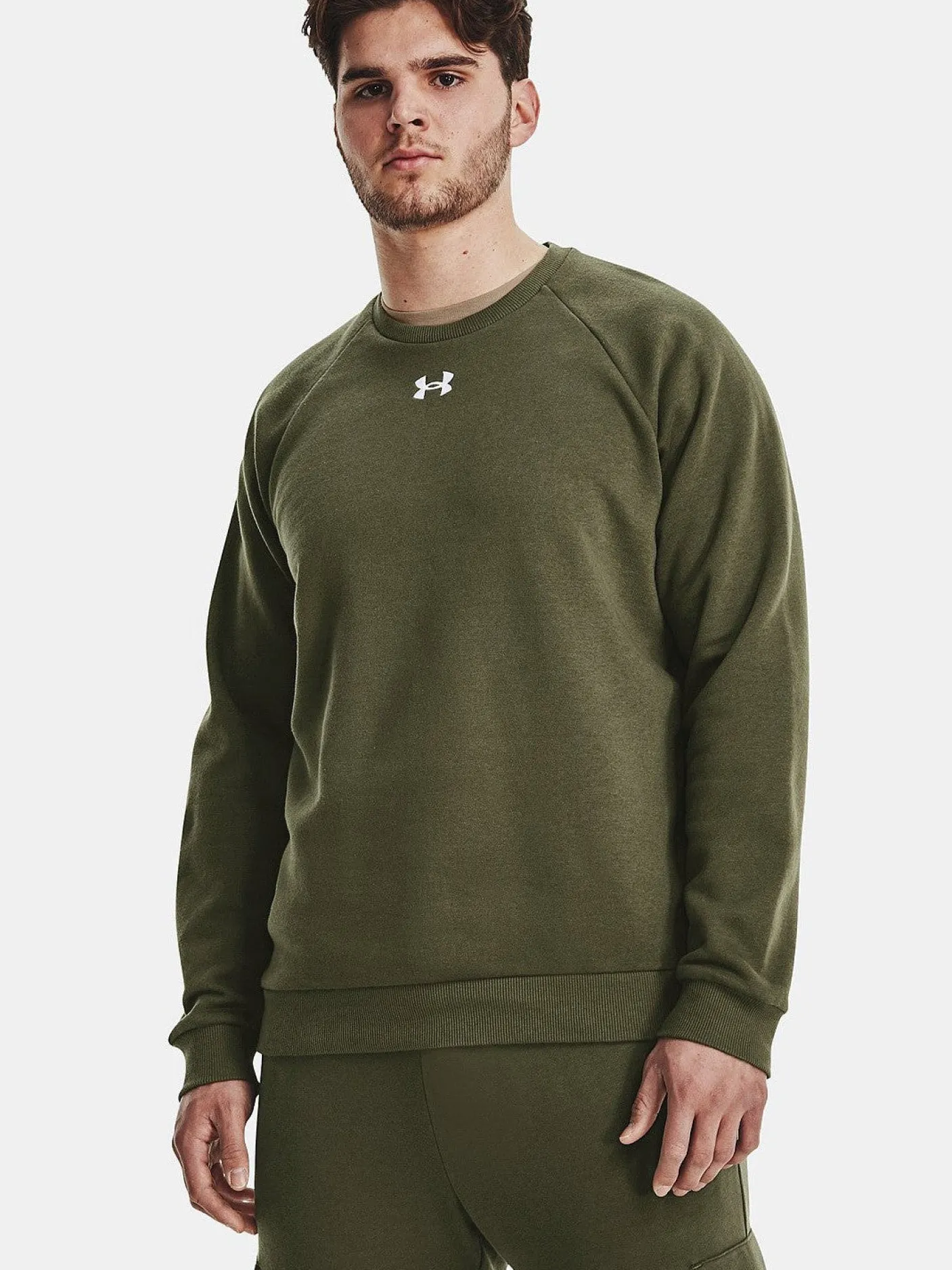 Under Armour Hoodies & Crews-Rival Fleece Crew