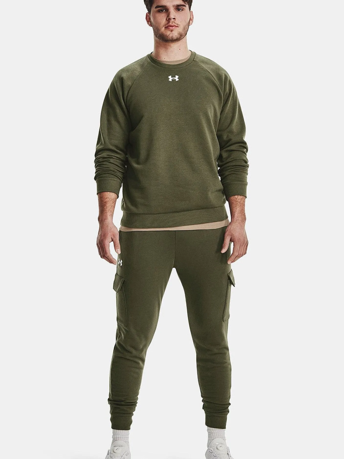 Under Armour Hoodies & Crews-Rival Fleece Crew