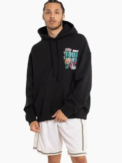 Mitchell & Ness Hoodies & Crews-San Antonio Spurs 1999 World Tour Hoodie