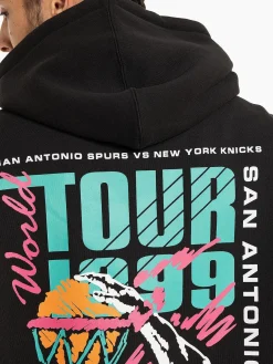 Mitchell & Ness Hoodies & Crews-San Antonio Spurs 1999 World Tour Hoodie