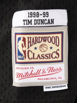 Mitchell & Ness Nba Jerseys-San Antonio Spurs Road 1998-99 Tim Duncan Swingman Jersey