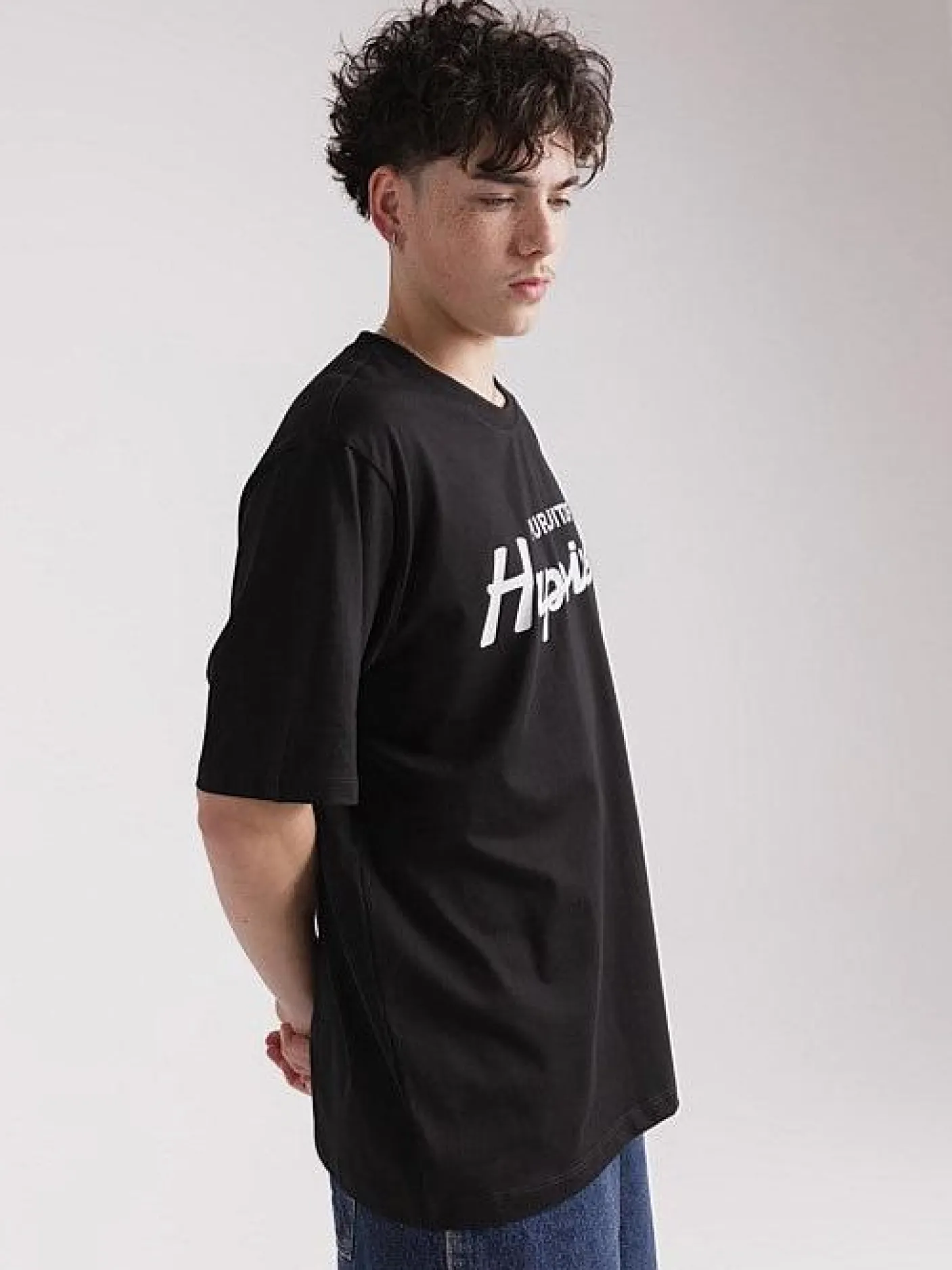 Pursuit of Happiness Tees & Singlets-Script Classic Tee in Black