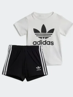 Kids adidas Originals Sets|Tees-Short Sleeve Tee Set Infants