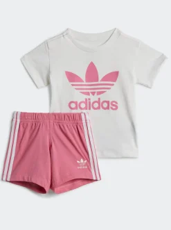 Kids adidas Originals Sets|Tees-Short Tee Set Infants