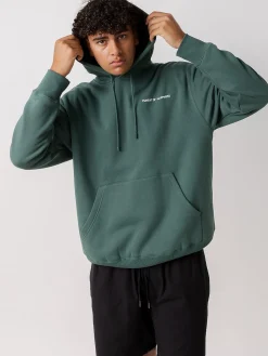 Pursuit of Happiness Hoodies & Crews-Simple Logo Heavyweight Pullover in Stadium Green